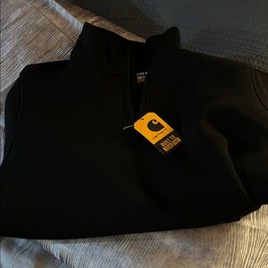 Carhartt Men's Zip Up Black Sweater